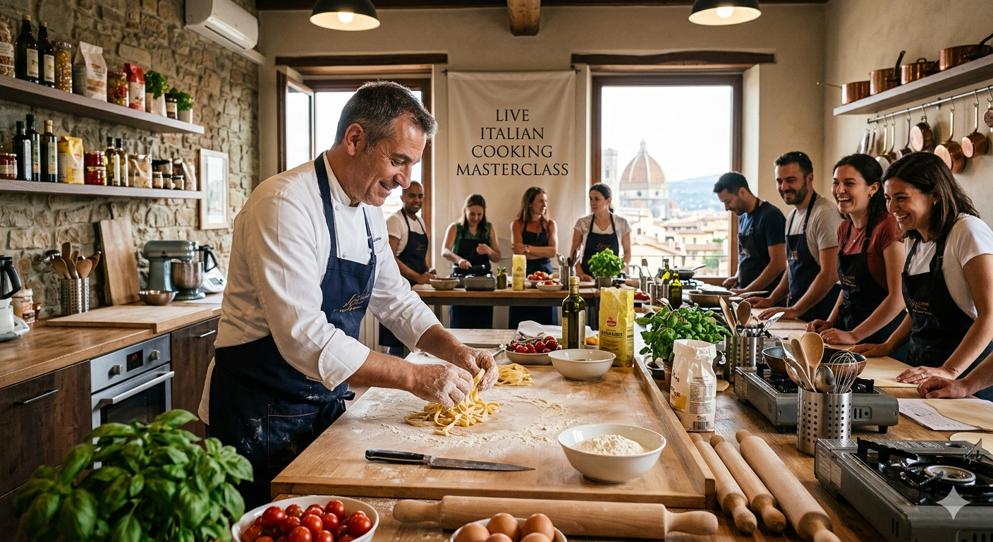 Live Italian Cooking Masterclass